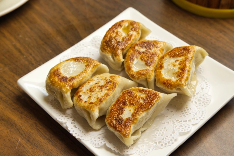 Pan-Fried Pork Dumplings